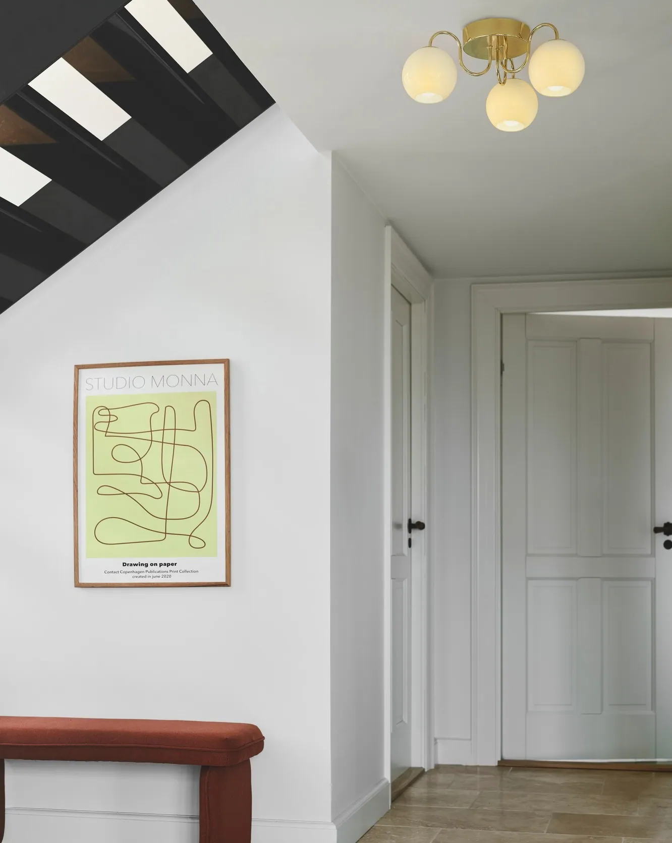 żyrandol ze szklanymi kulami, Nordlux, Natural Home Decor