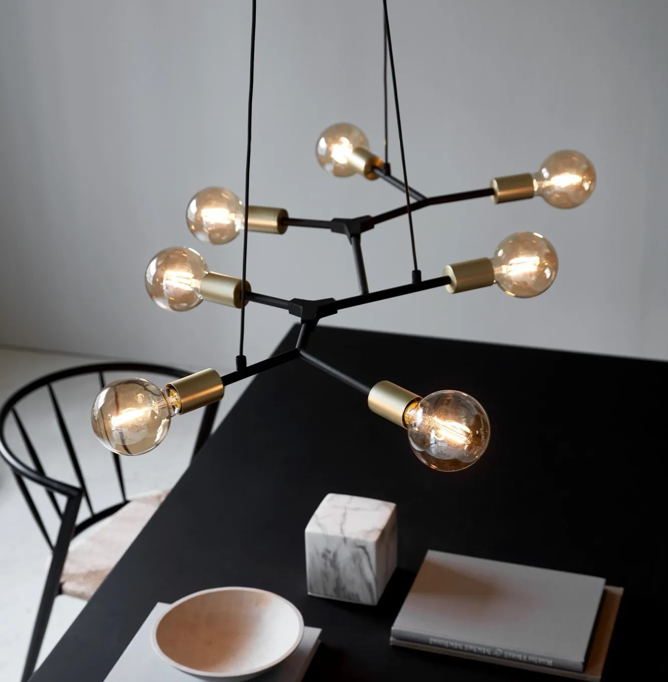 nowoczesny żyrandol do salonu, Josefine Nordlux, sklep internetowy Natural Home Decor
