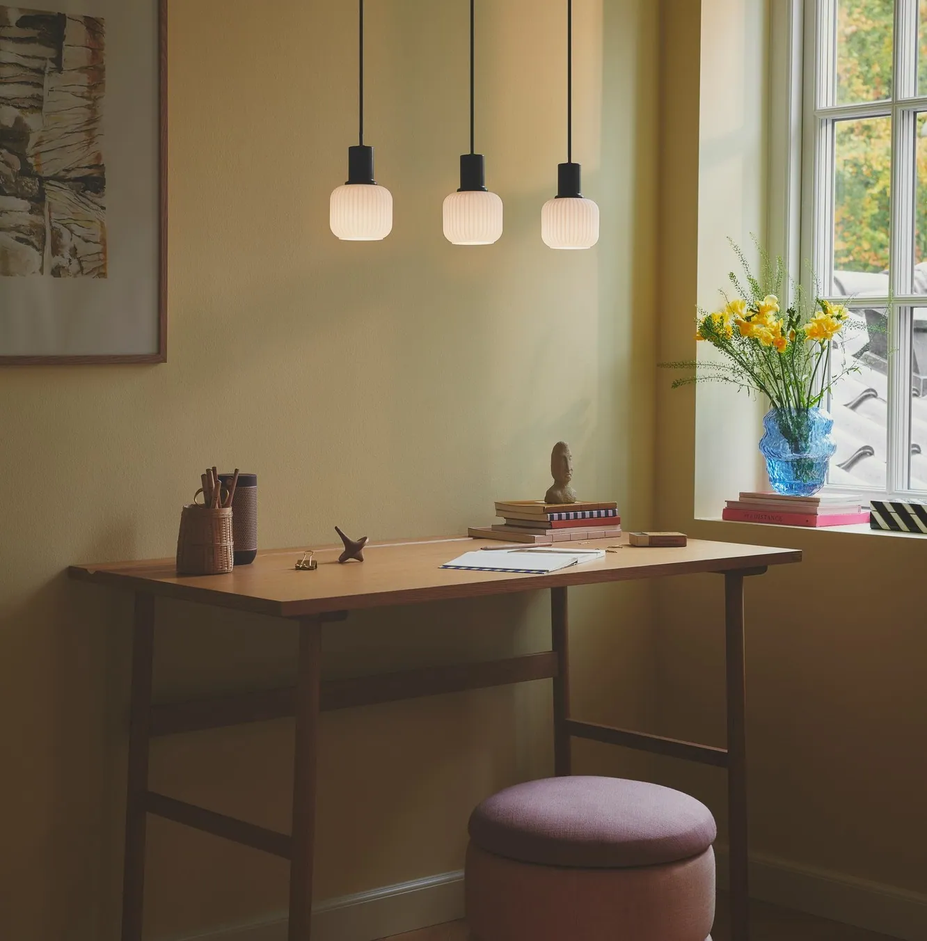 Lampa sufitowa szklana Milford Nordlux Natural Home Decor