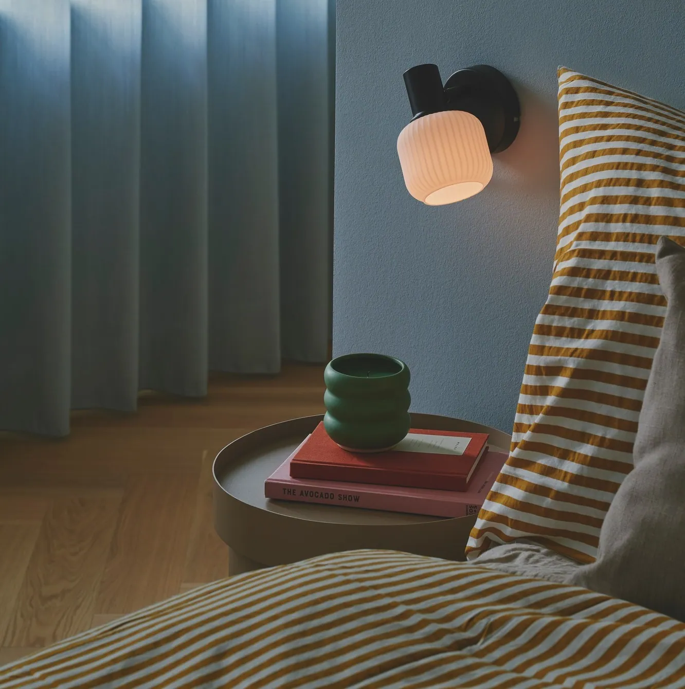Kinkiet szklany Milford Nordlux Natural Home Decor