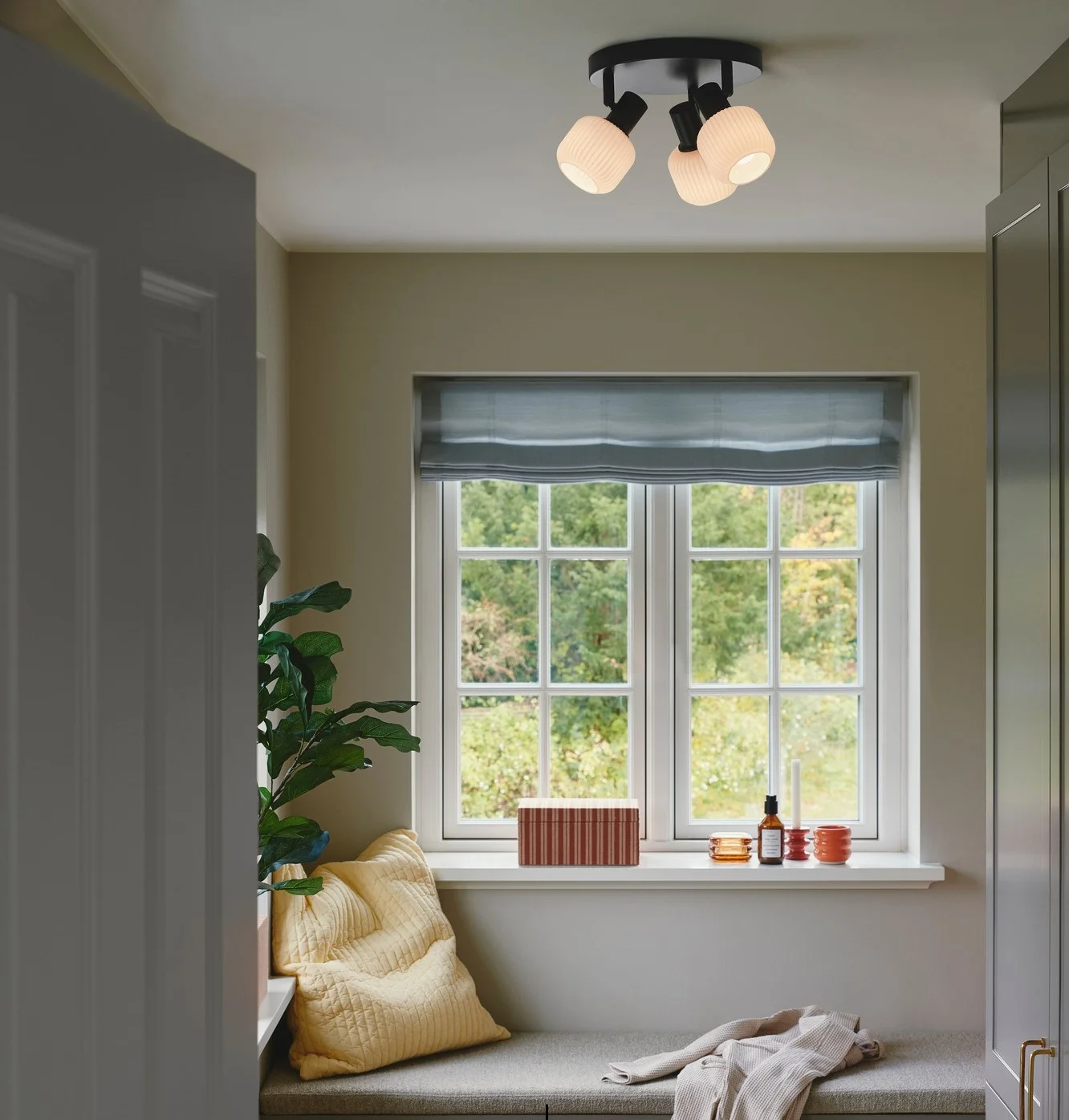 Lampa sufitowa szklana Milford Nordlux Natural Home Decor
