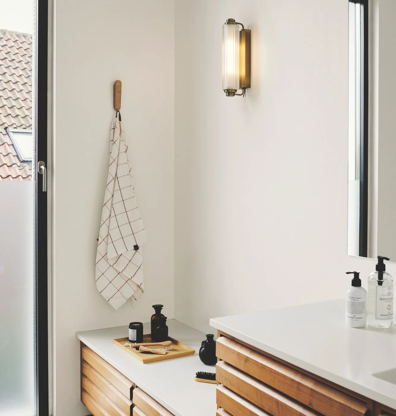 Kinkiet łazienkowy nad lustro, Nordlux Natural Home Decor