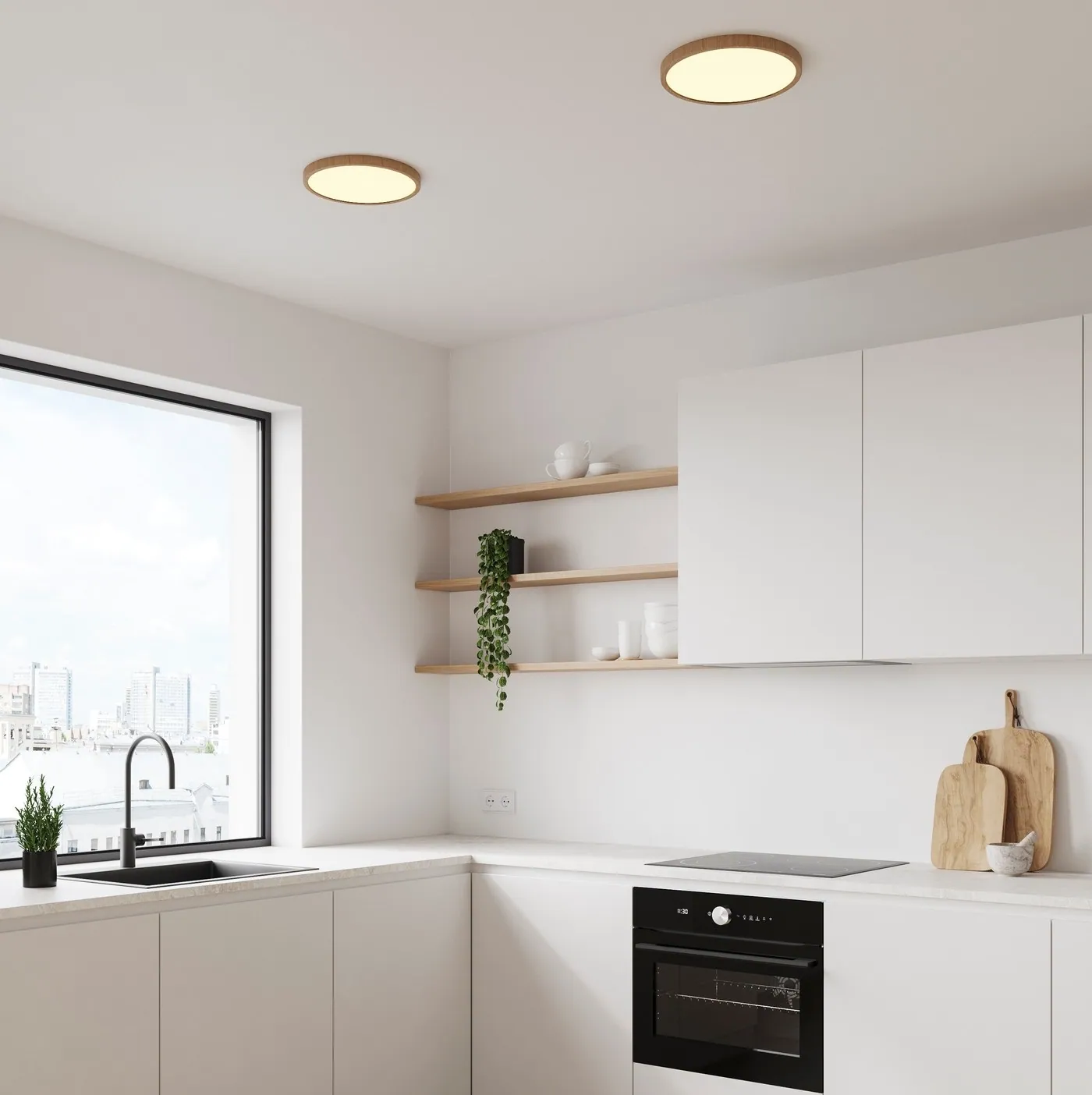Plafon sufitowy kuchenny, Nordlux Natural Home Decor