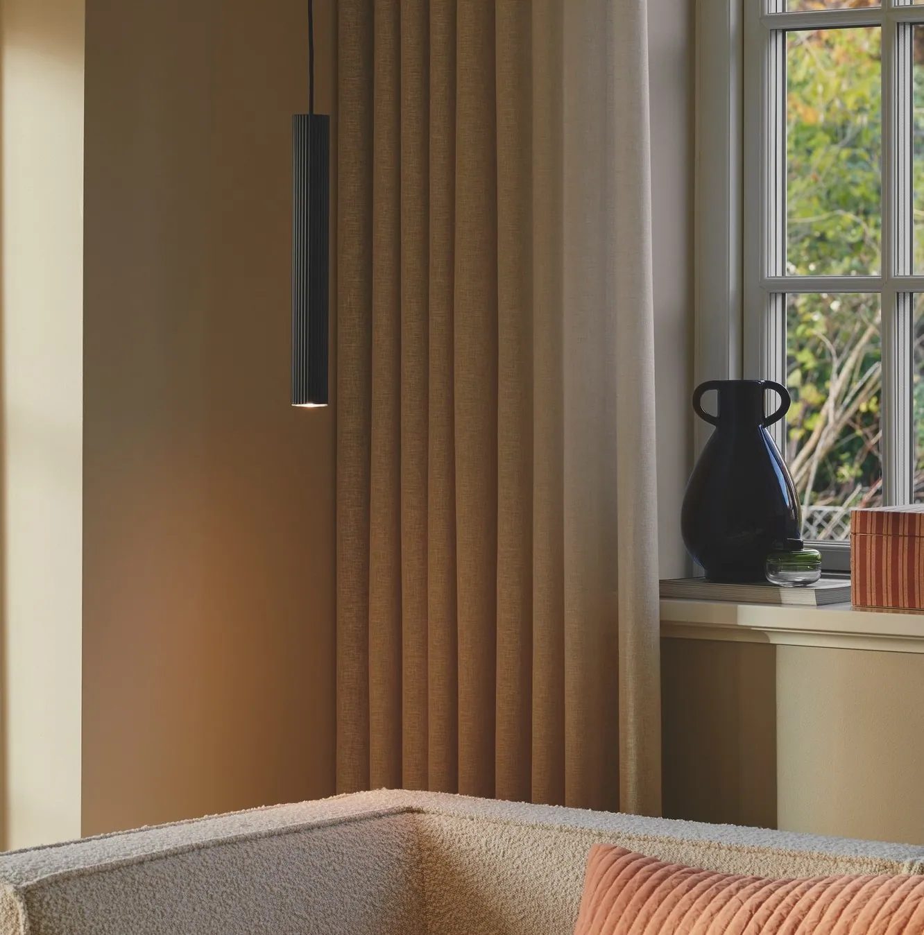 lampa tuba wisząca, Nordlux Natural Home Decor