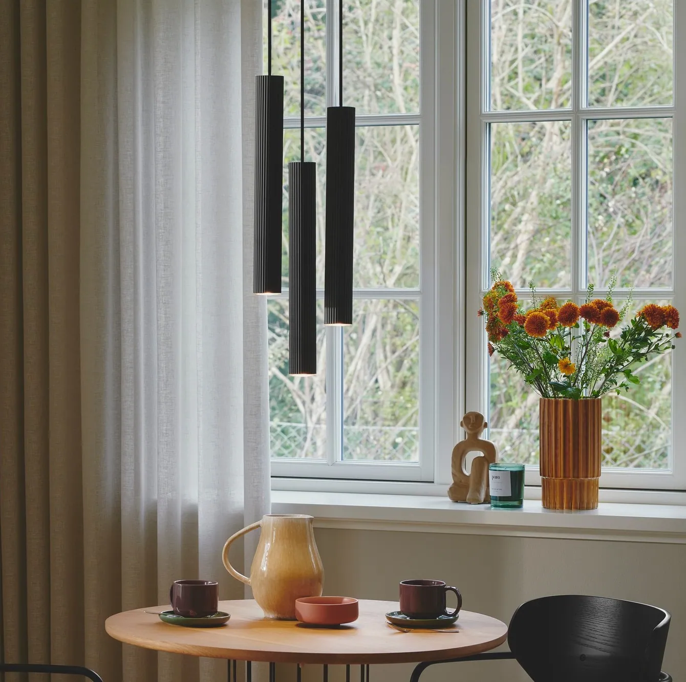 lampa tuba wisząca, Nordlux Natural Home Decor