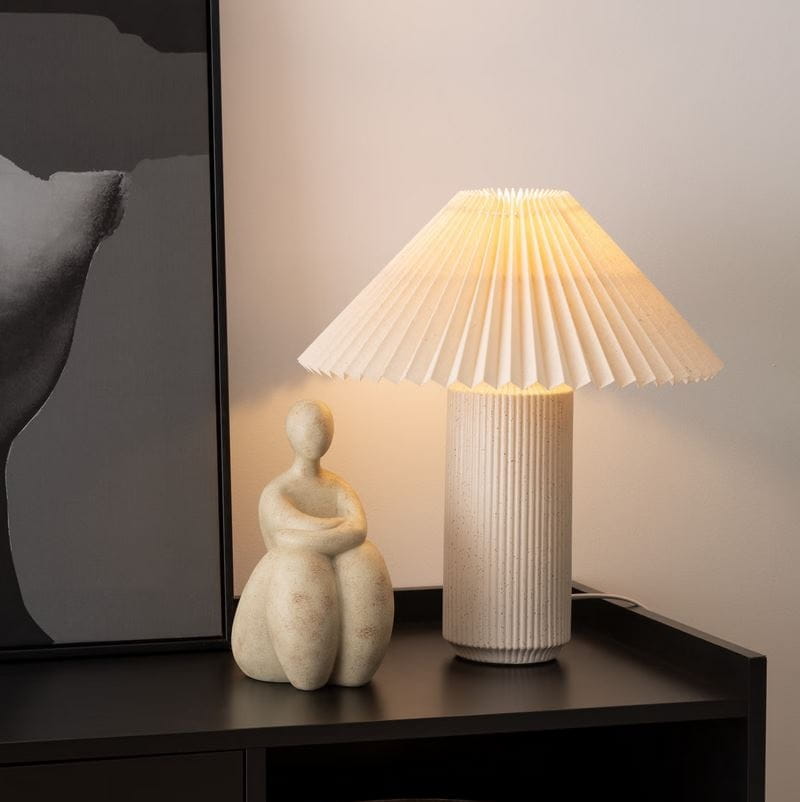 lampa stołowa porcelanowa, Natural Home Decor