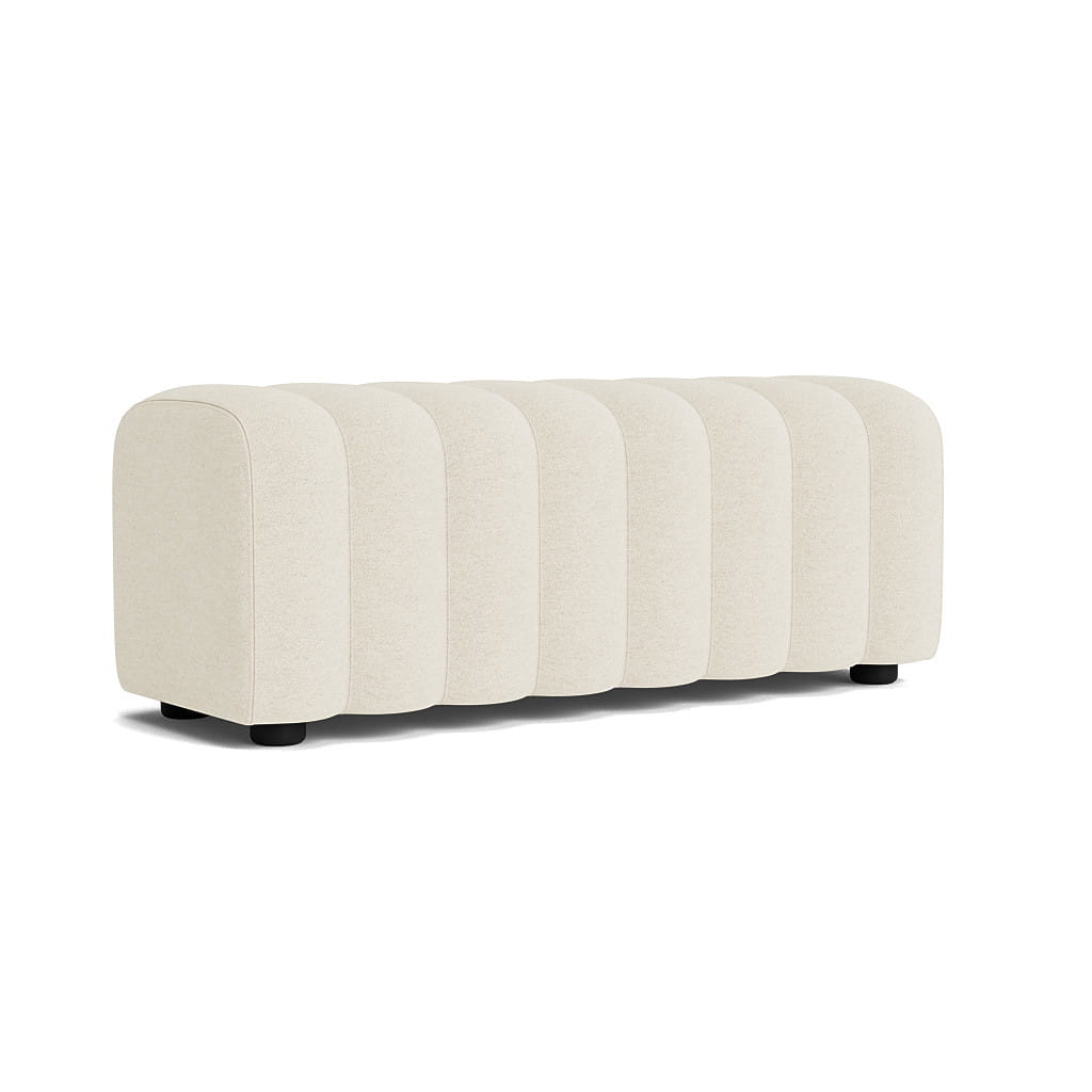 ławka boucle, natural home decor