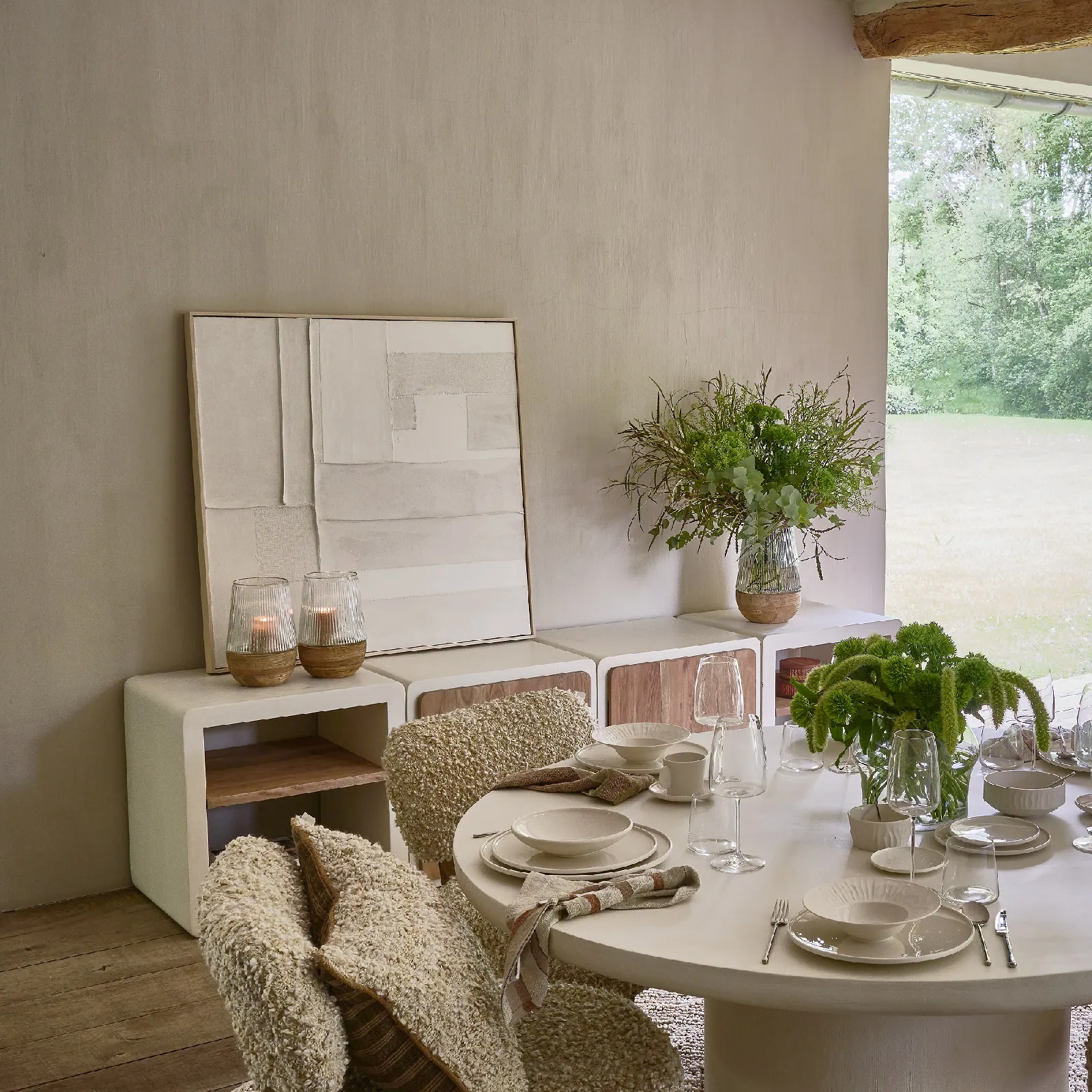 duży obraz na ścianę do salonu Padova Pomax, Natural Home Decor