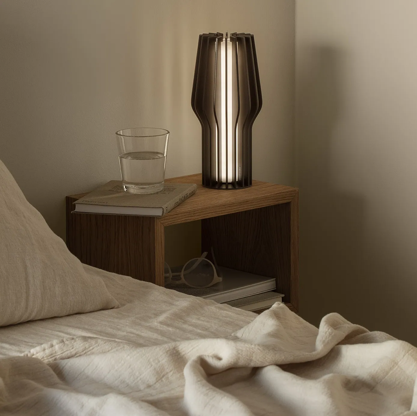Radiant Eva Solo lampa stołowa bezprzewodowa Natural Home Decor