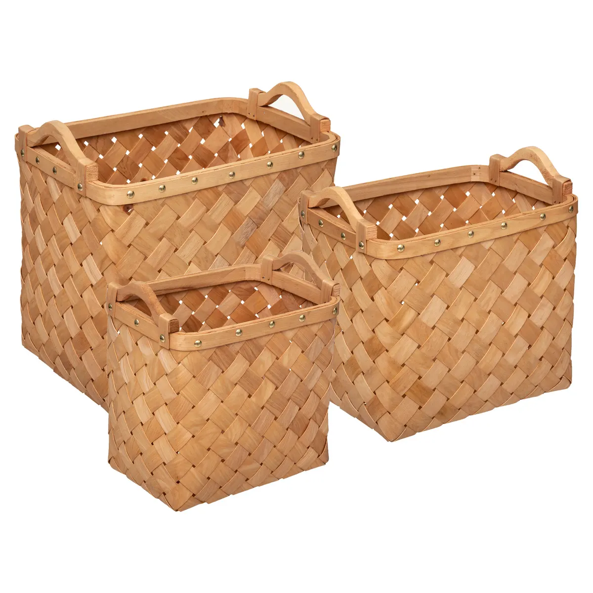 kosze drewniane, Natural Home Decor