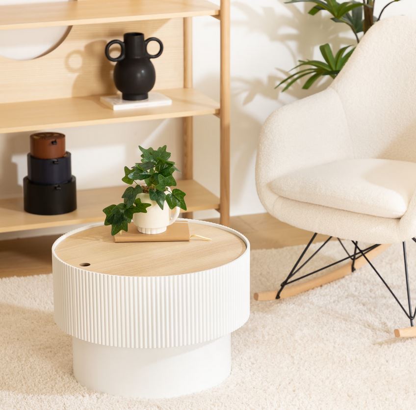 stolik ze schowkiem, Natural Home Decor