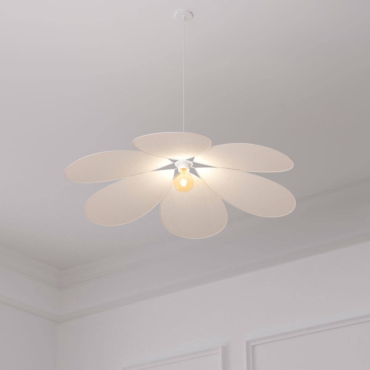 lampa wiszaca kwiat, Atmosphera, Natural Home Decor