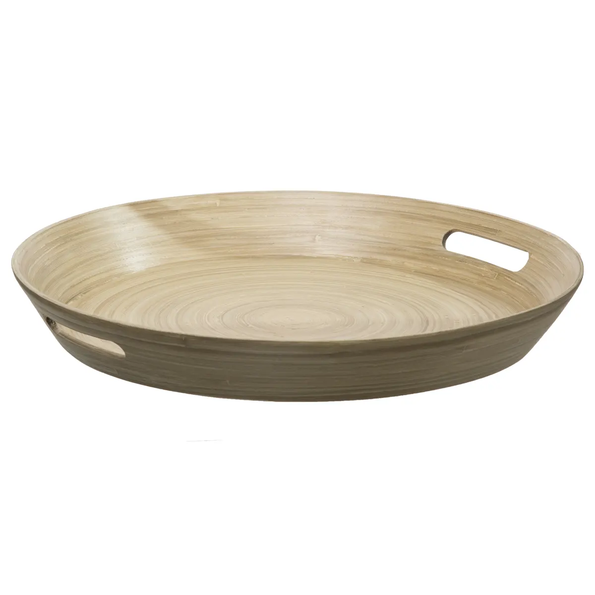 Taca bambusowa okrągła, Natural Home Decor