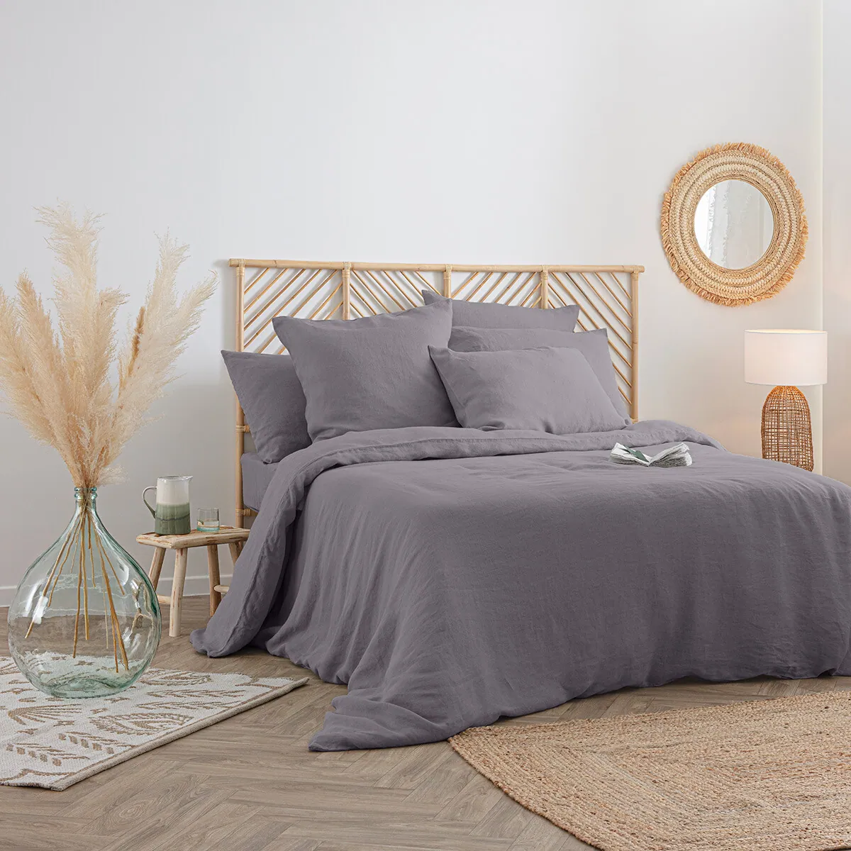 Pościel z lnu, natural home decor