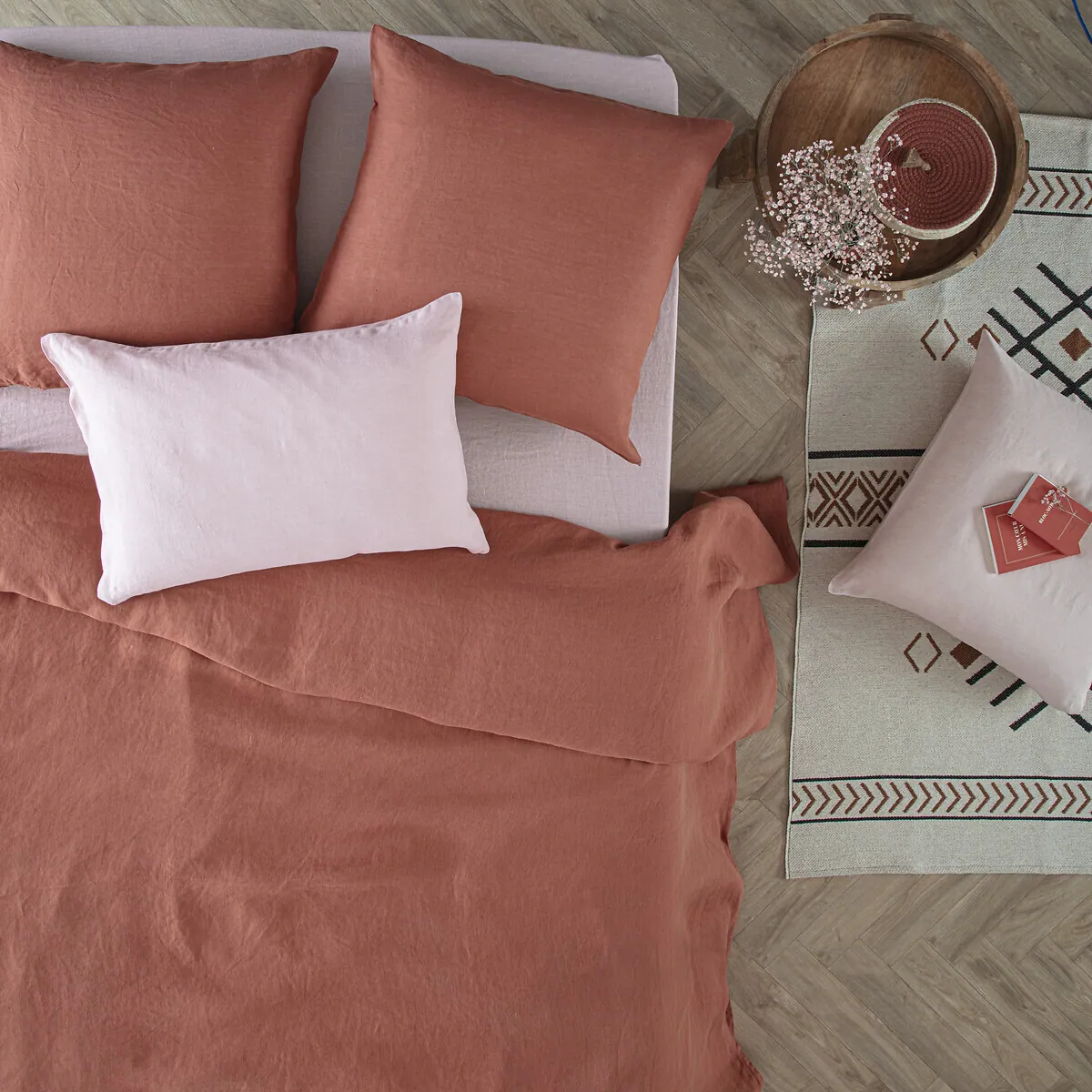Pościel lniana, natural home decor