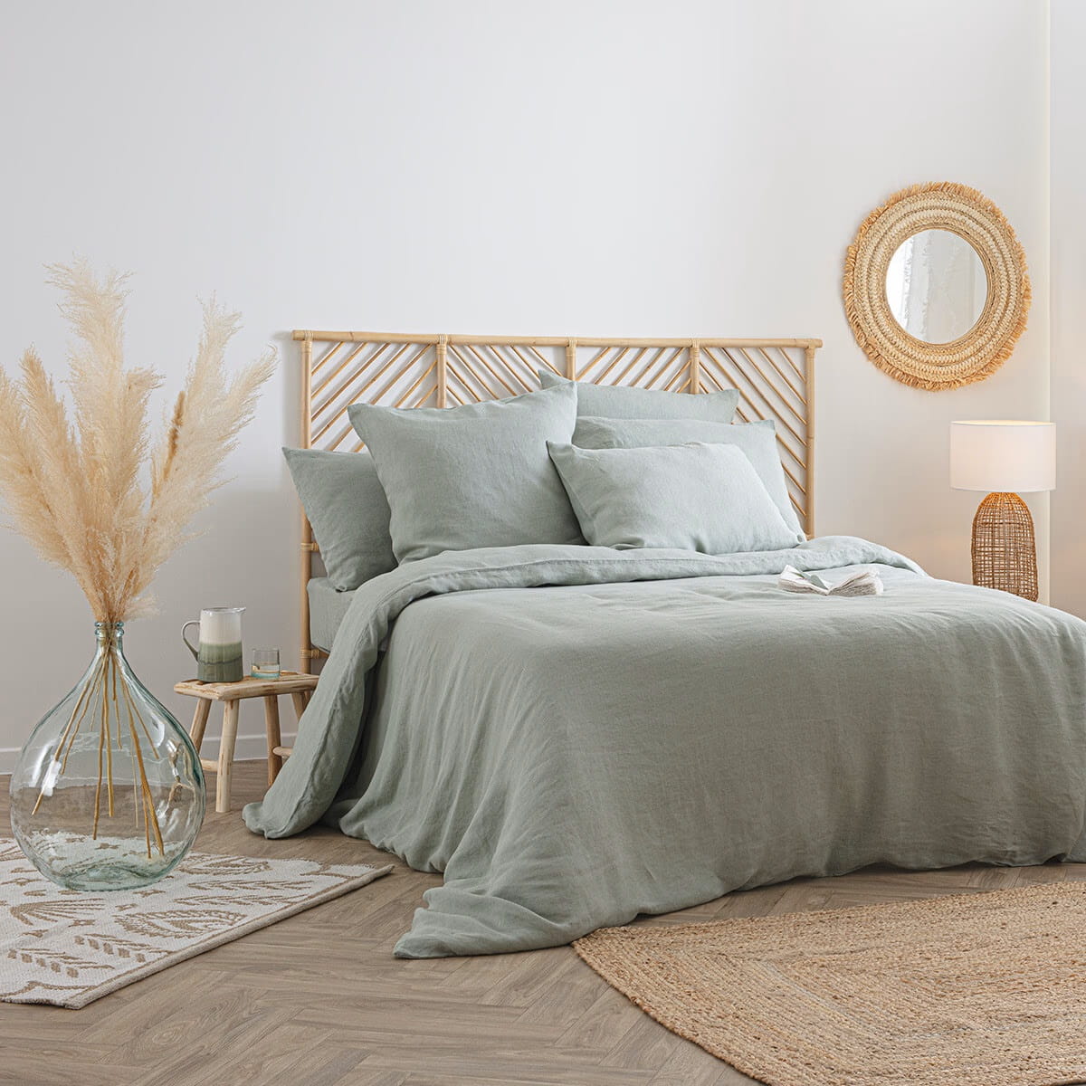 Pościel z lnu, natural home decor