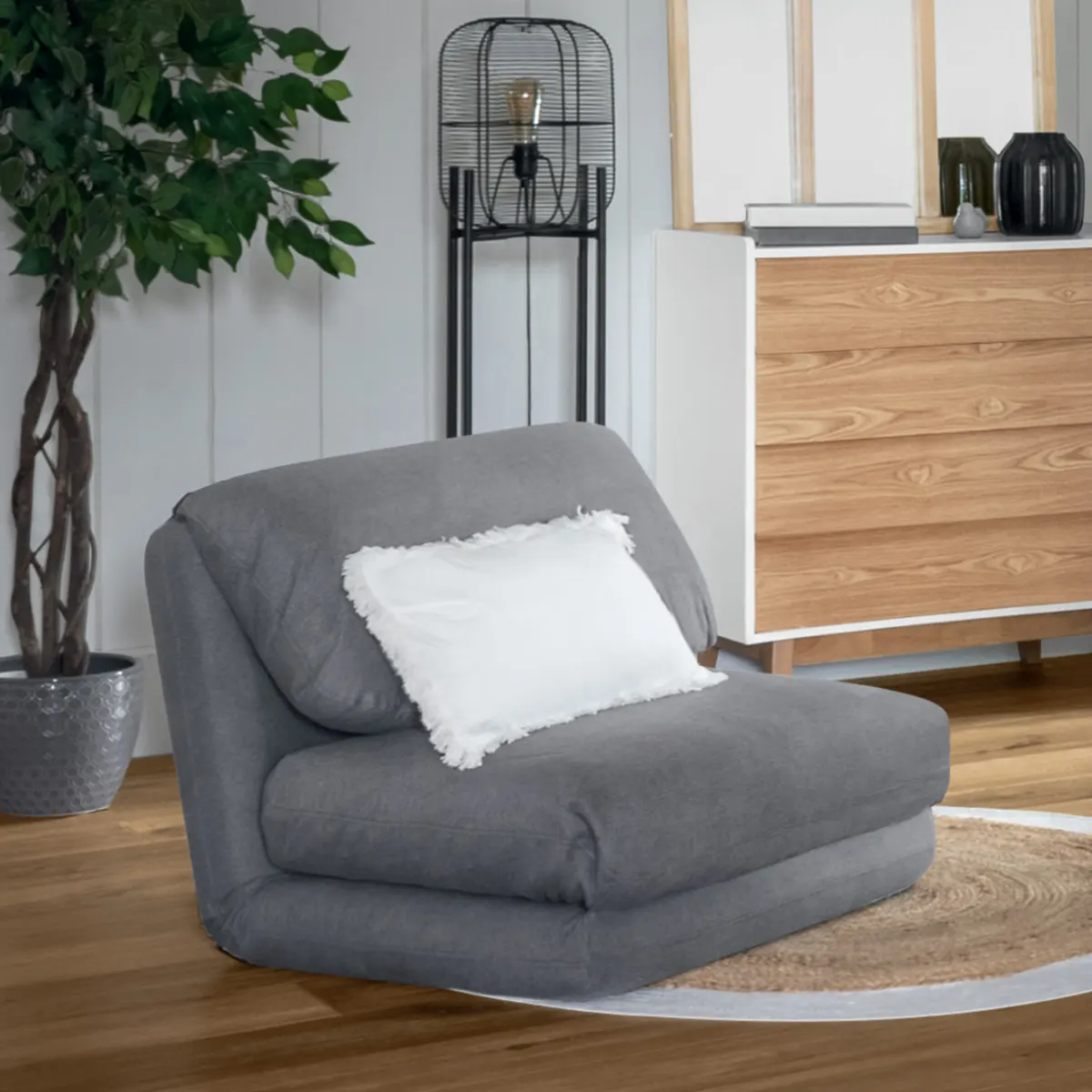 fotel rozkładany Atmosphera, natural home decor
