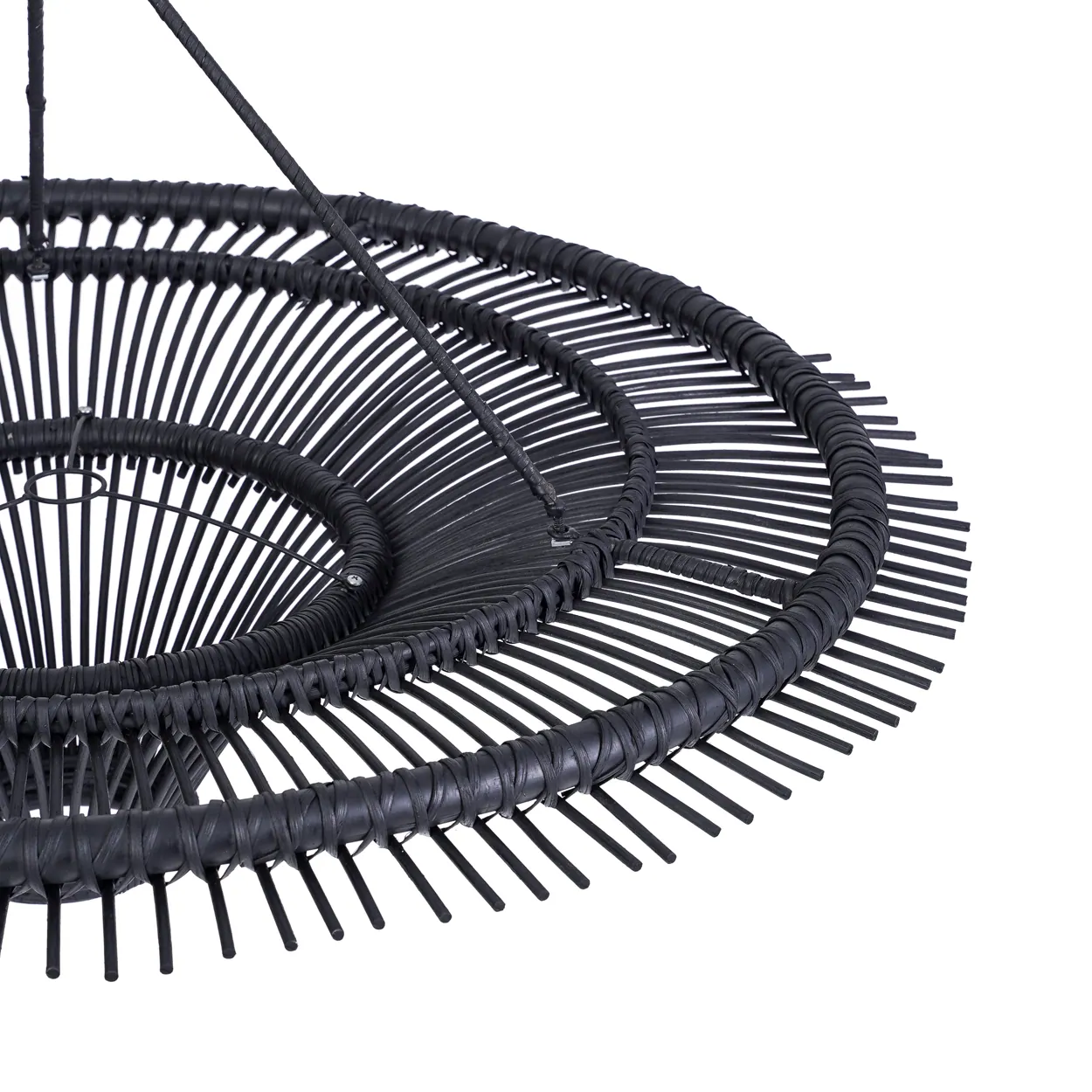 Rattanowy abażur do lampy sufitowej Natural Home Decor