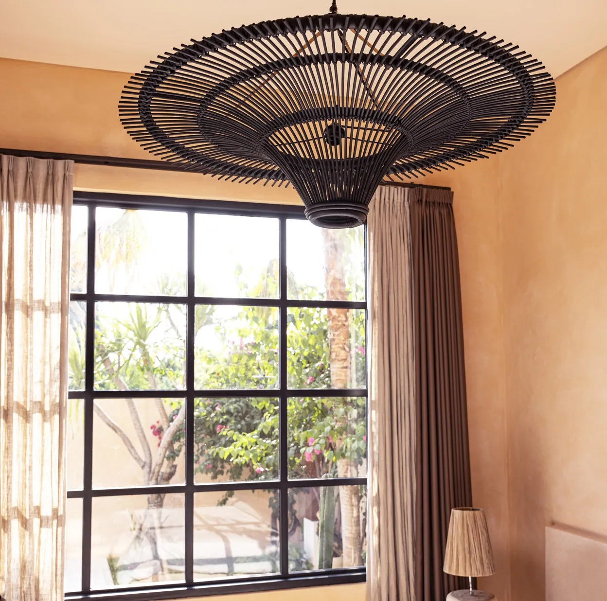Klosz do lampy wiszącej rattan Sky 60 Natural Home Decor