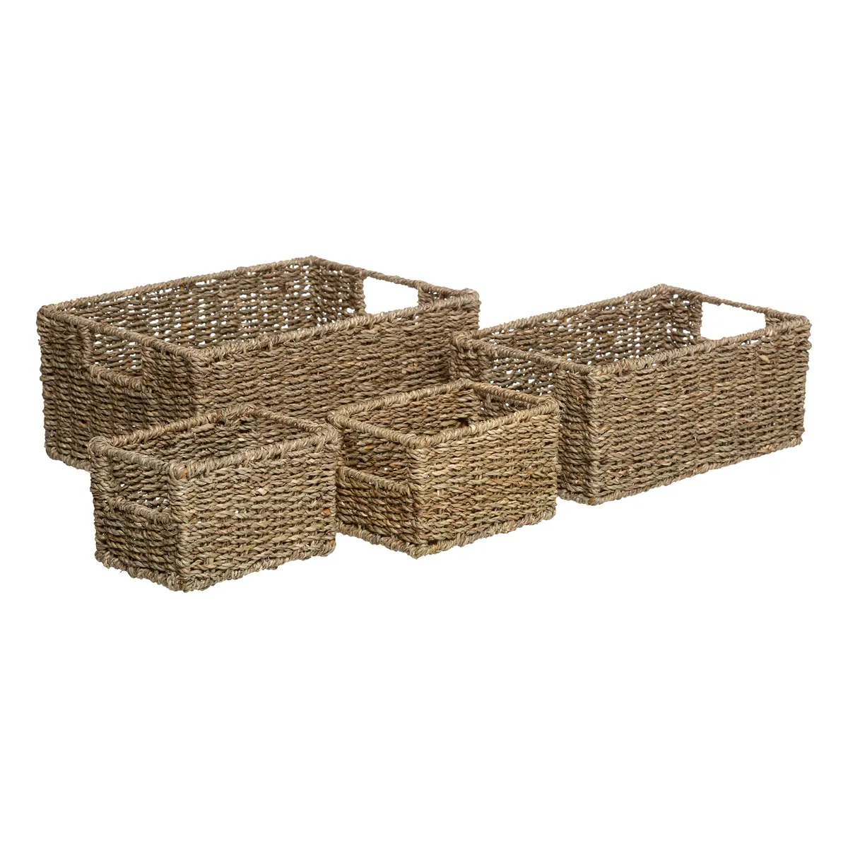 pojemniki do przechowywania z trawy morskiej, 5five, Home Decor