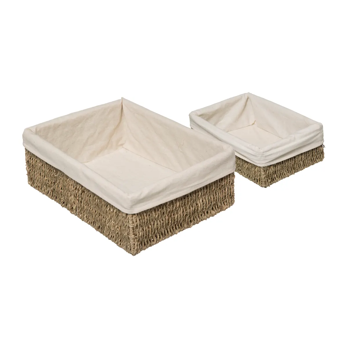 koszyki do przechowywania z trawy morskiej, Natural Home Decor