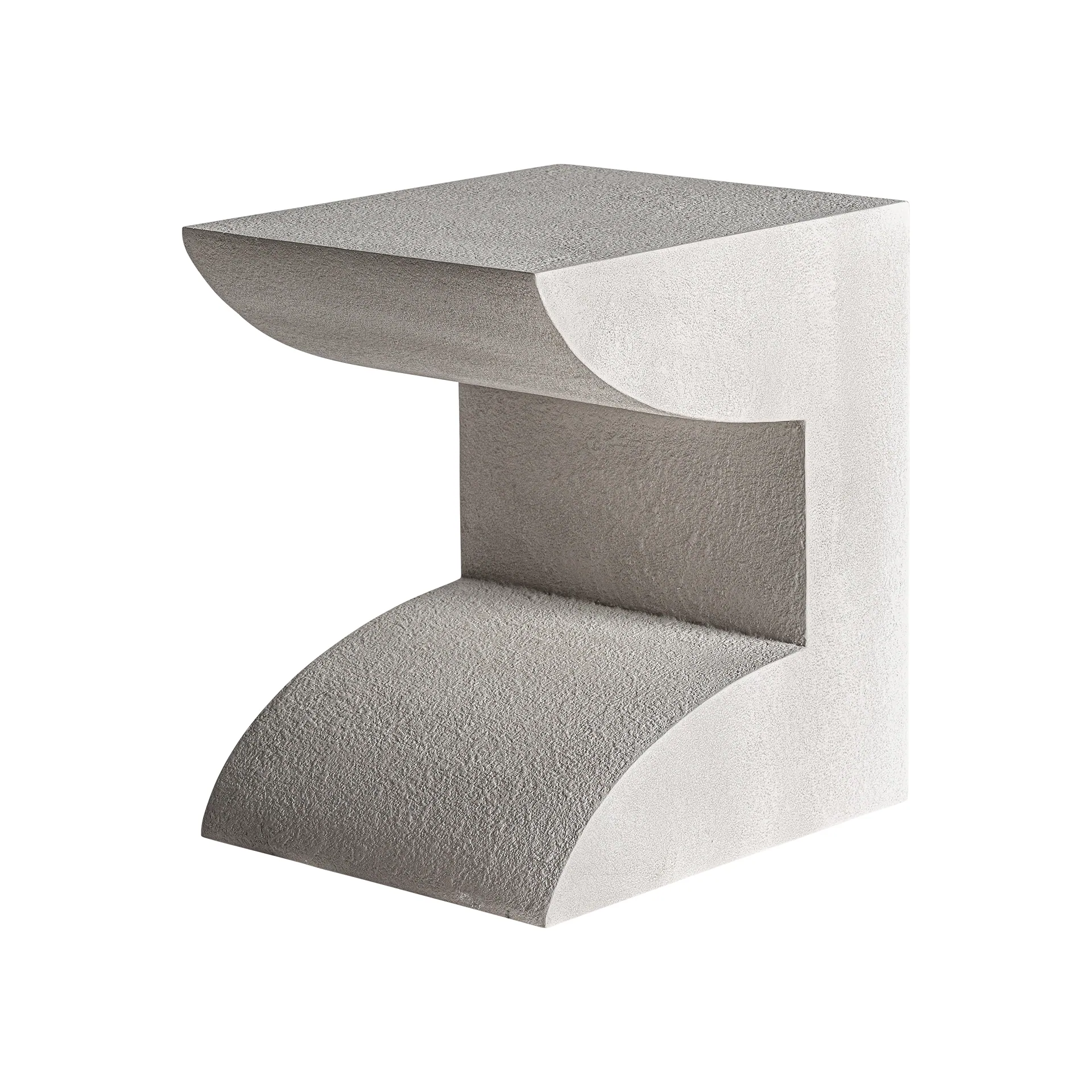 designerski stolik boczny z betonu, Trim Vical, naturalhomedecor