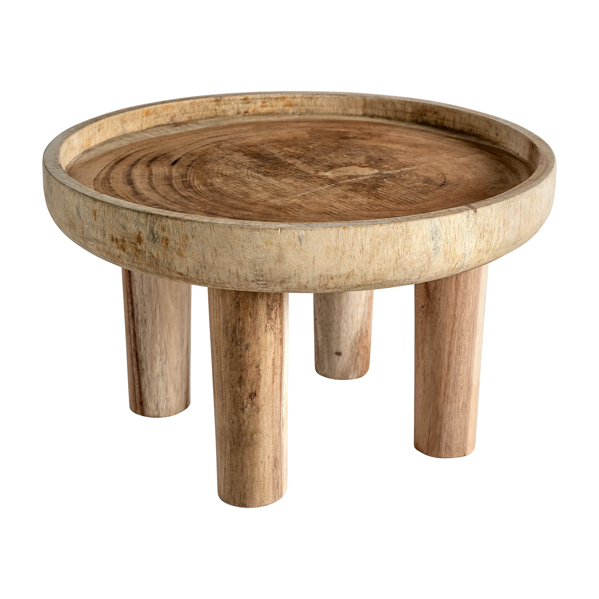 stolik kawowy z blatem w formie tacy Vical, naturalhomedecor