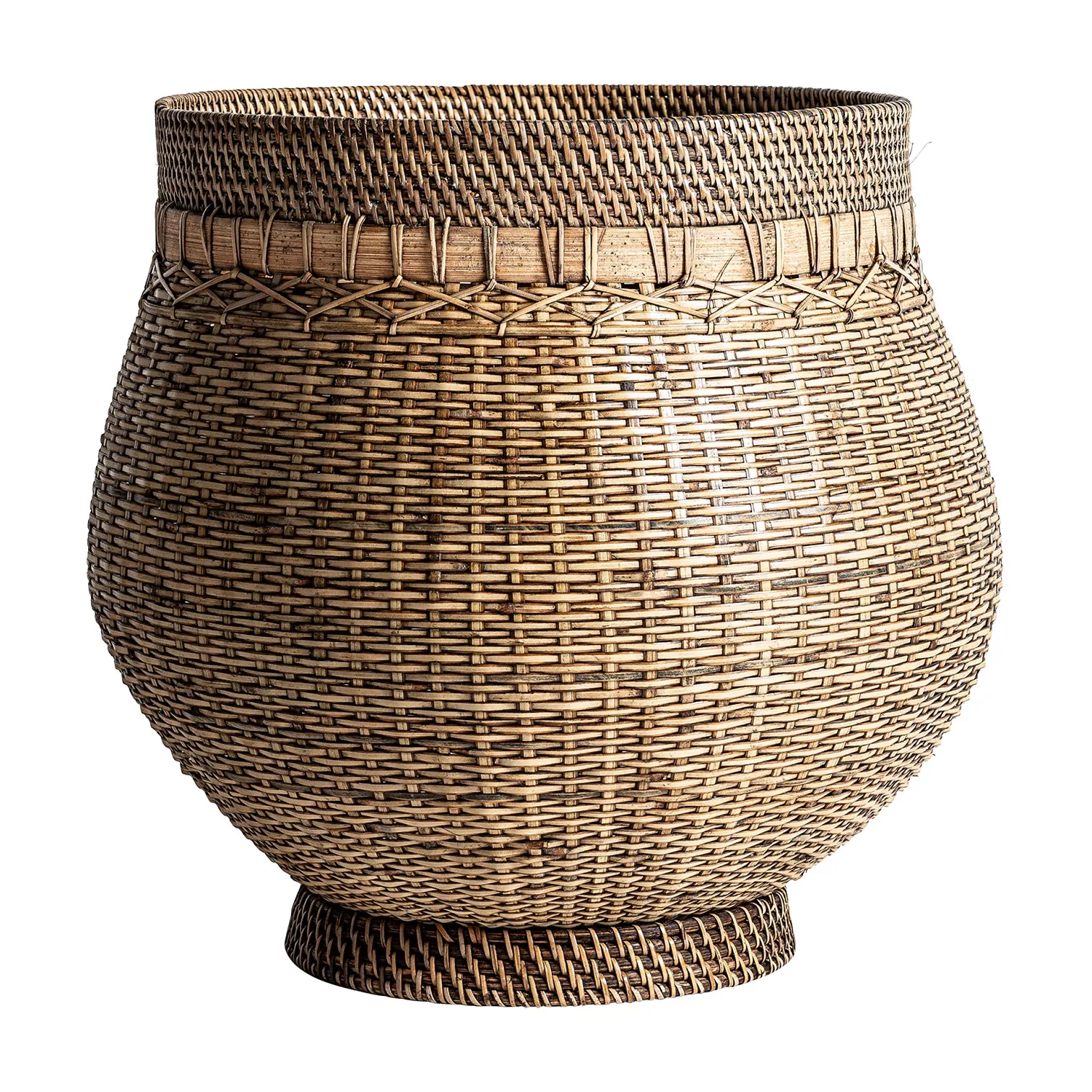 kosz rattanowy do przechoywania Vical, naturalhomedecor