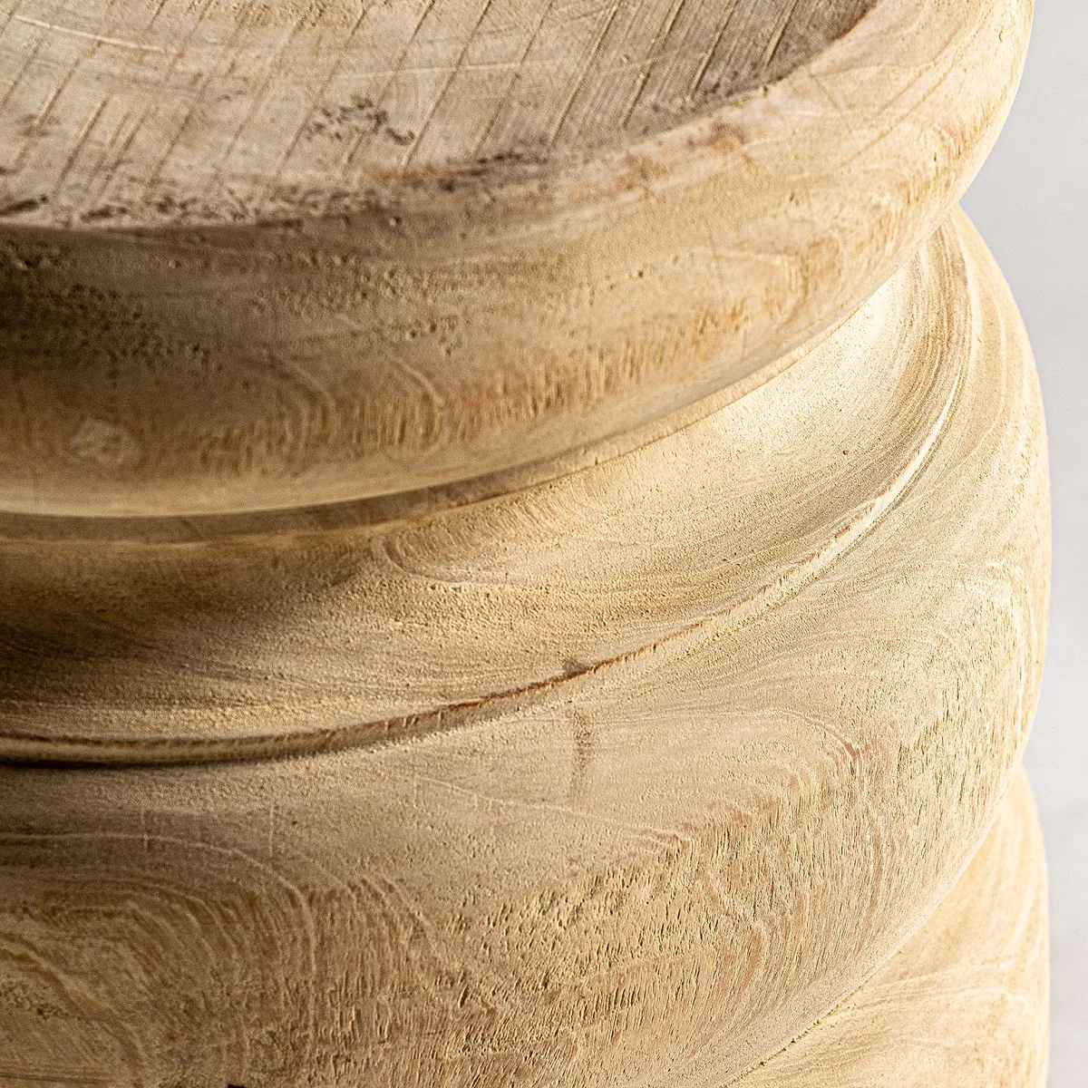 stolik pomocniczy z drewna, Natural Home Decor