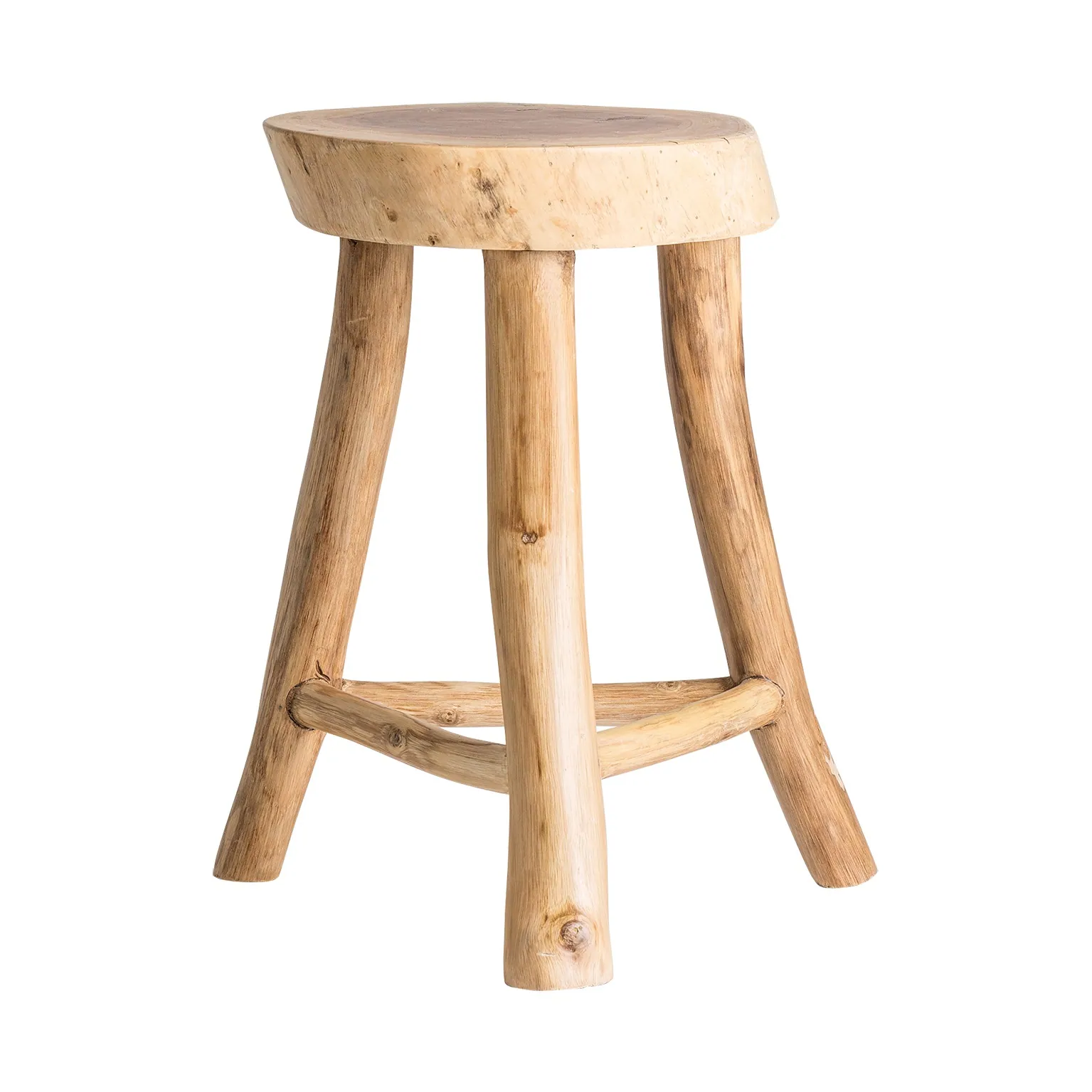 taboret drewniany Vical, naturalhomedecor