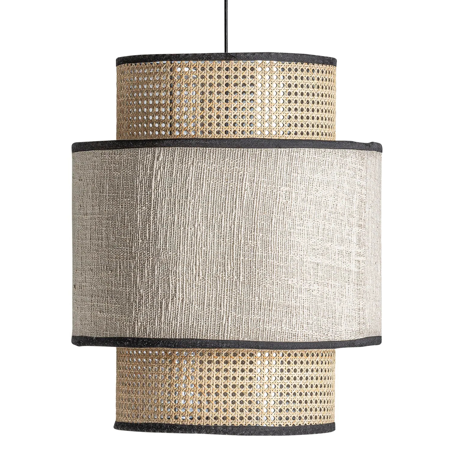 lampa sufitowa z plecionką wiedeńską Vical, naturalhomedecor