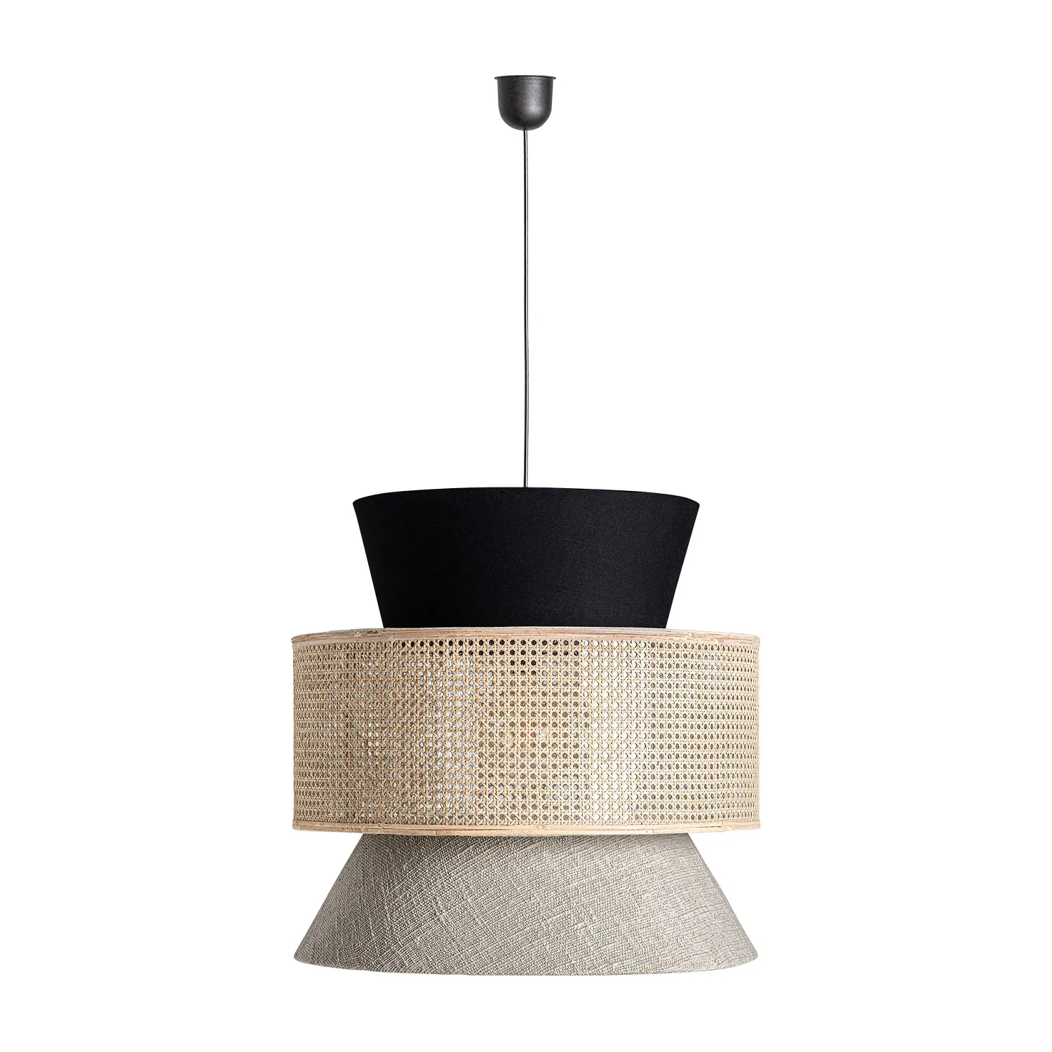 lampa sufitowa z plecionką wiedeńską Vical, naturalhomedecor