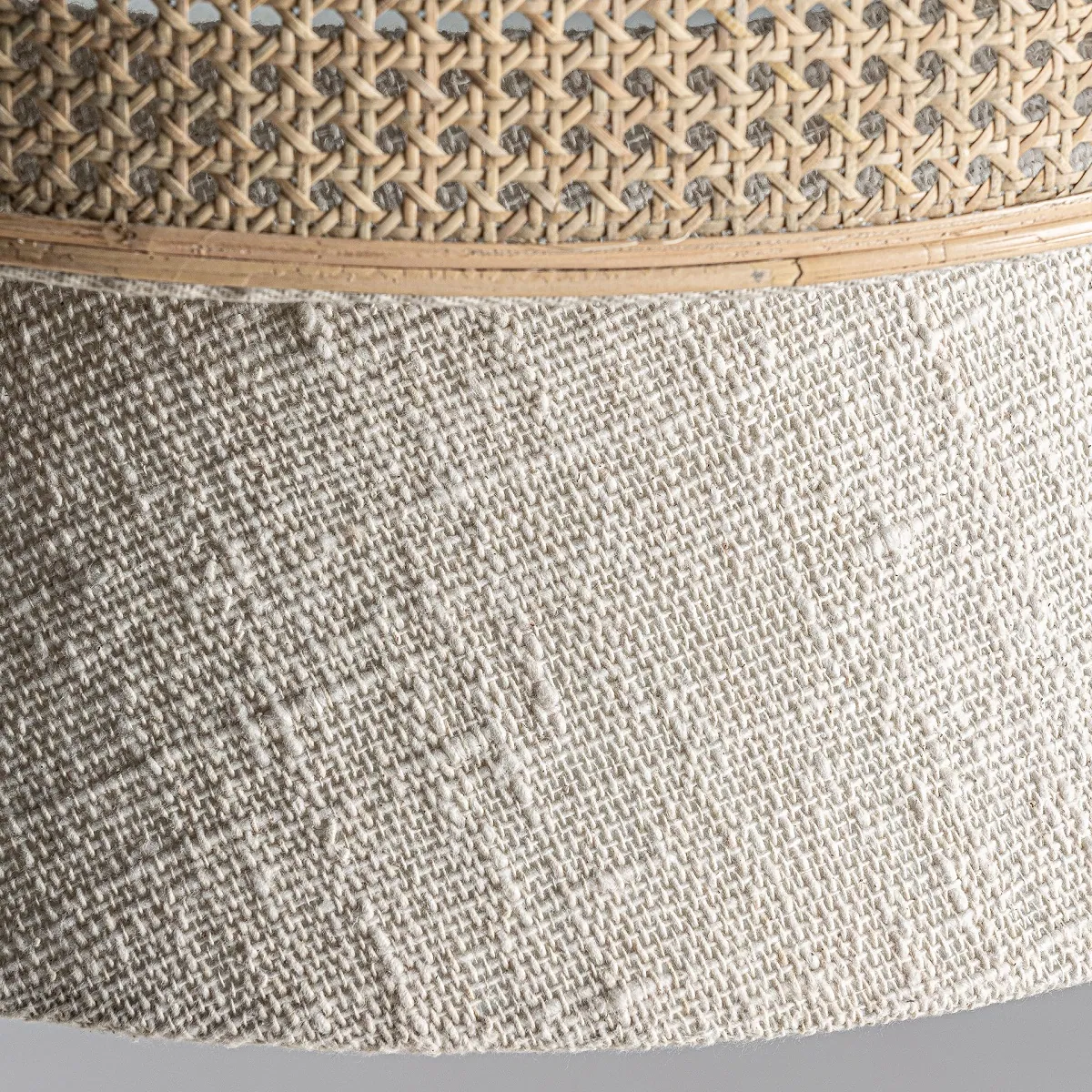 lampa wisząca z plecionką wiedeńską, Natural Home Decor