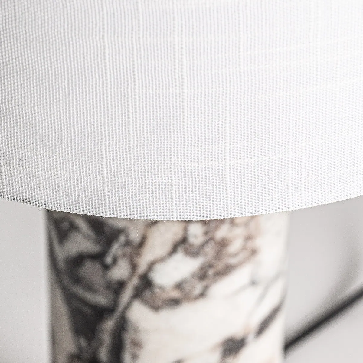 lampa stołowa z marmuru, Natural Home Decor