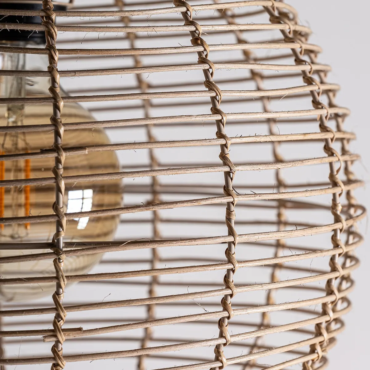 rattanowa lampa, Natural Home Decor