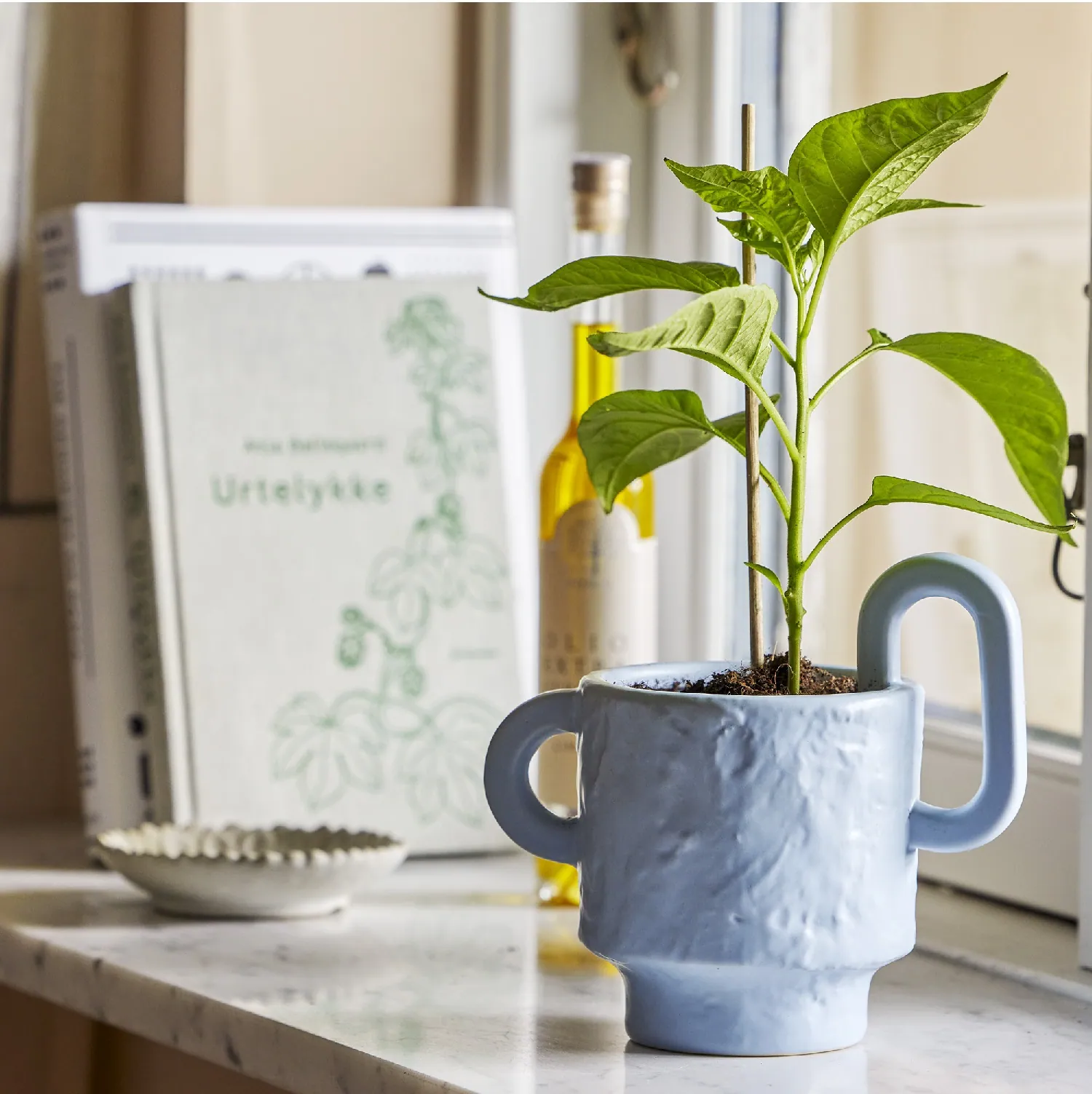 Nowoczesna doniczka z kamionki Natural Home Decor