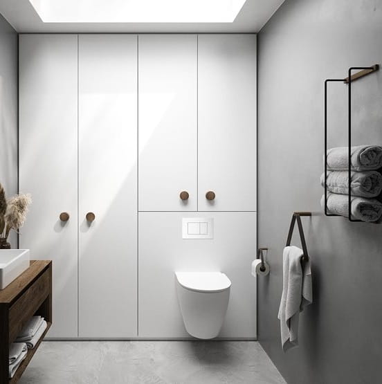 uchwyt na papier toaletowy, Bathroom Ekta Living, Natural Home Decor