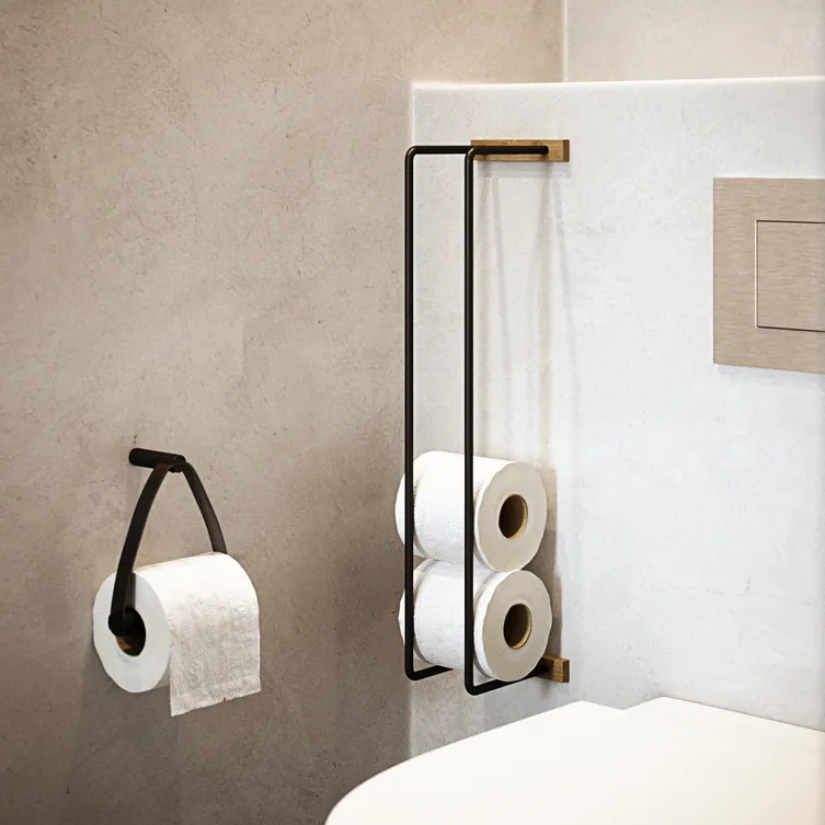 uchwyt na papier toaletowy, Bathroom Ekta Living, Natural Home Decor