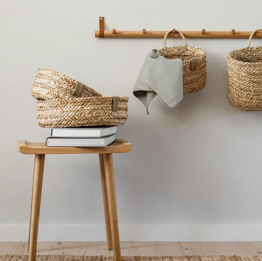 designerski wieszak ścienny, Ekta Living, Natural Home Decor