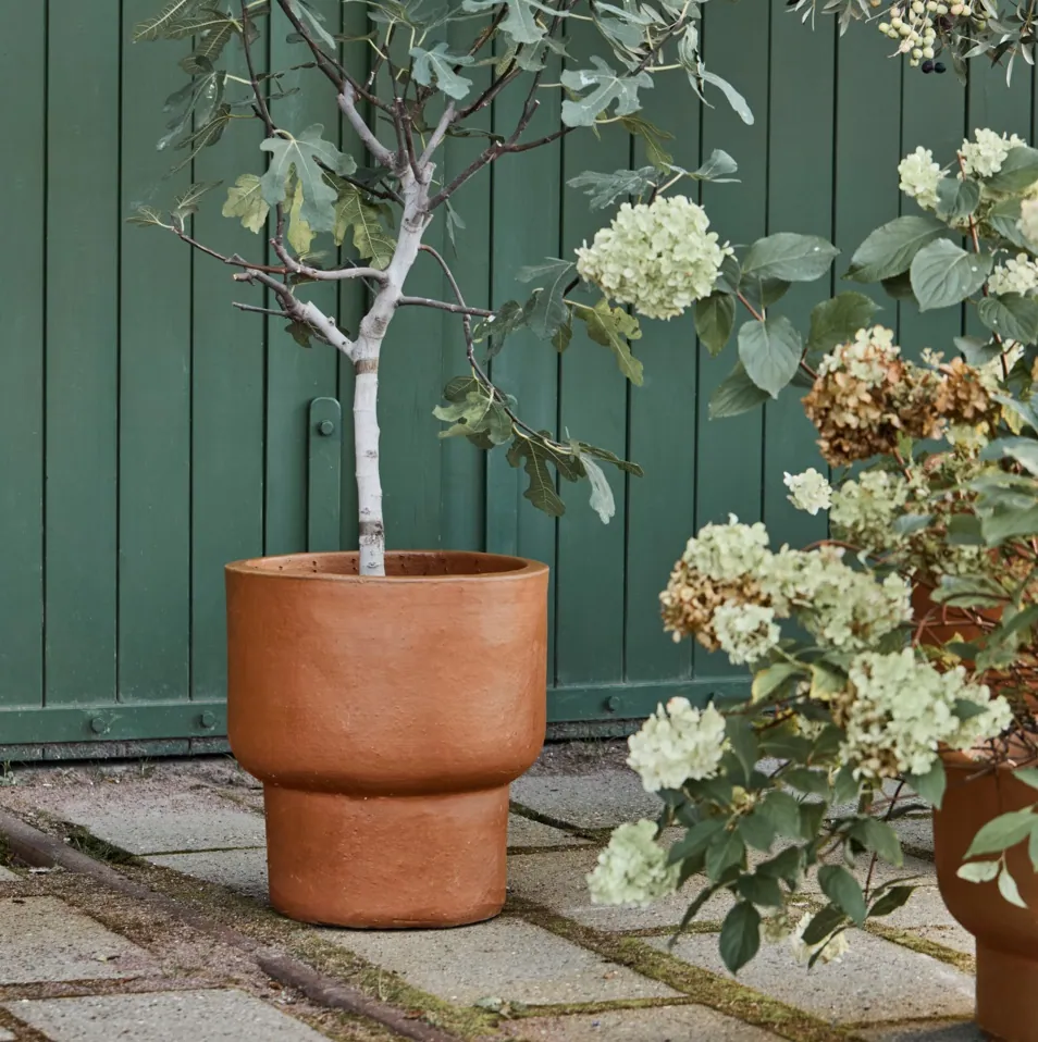 Nowoczesna donica ogrodowa House Doctor Natural Home Decor