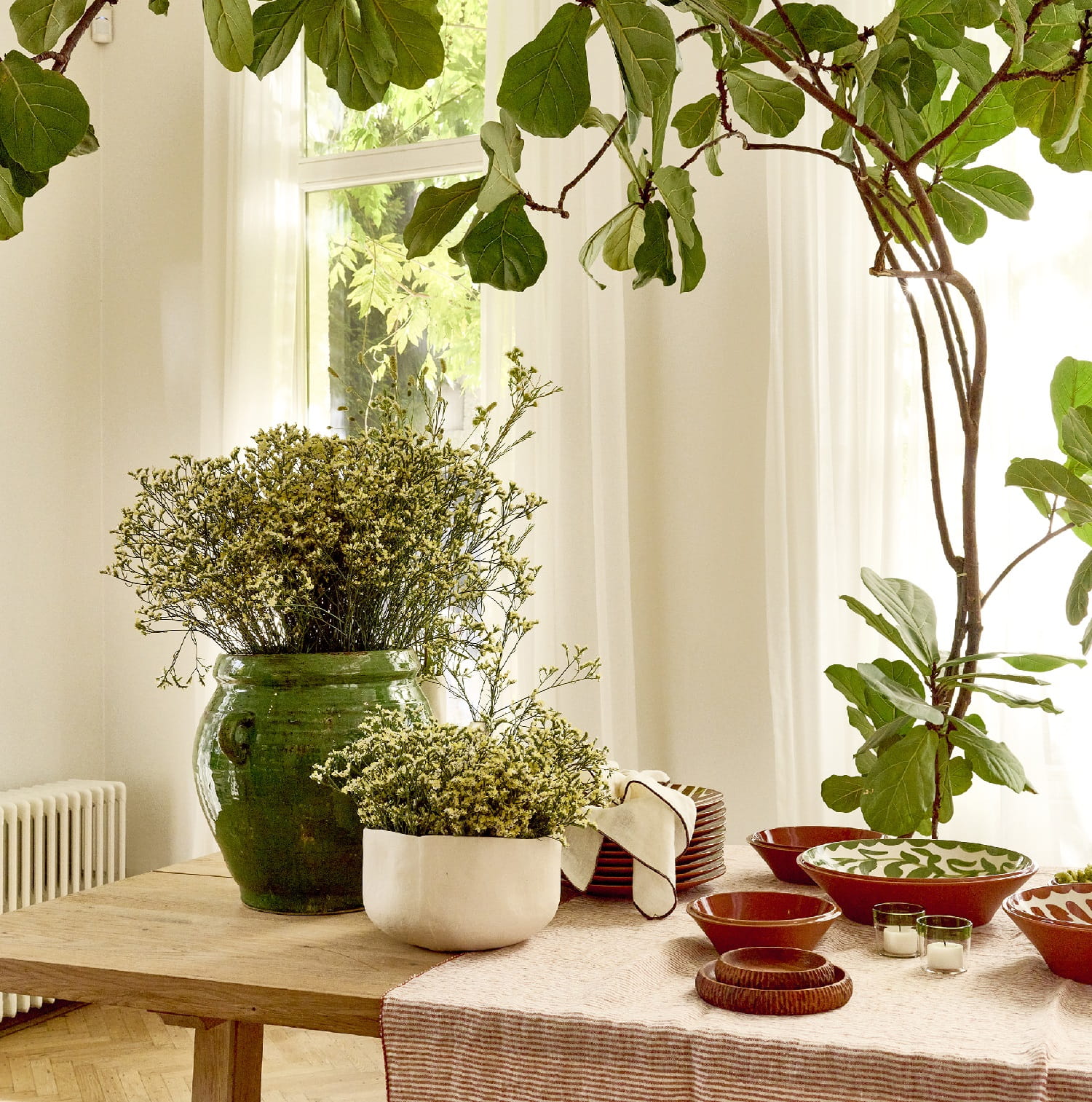 duża osłonka na doniczkę, Pomax, Natural Home Decor