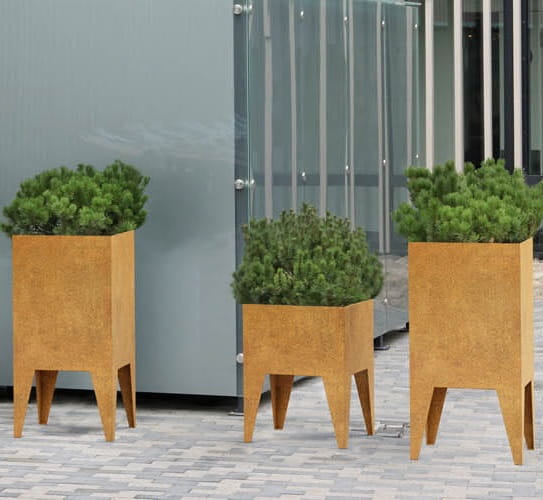 donica ze stali corten, Natural Home Decor