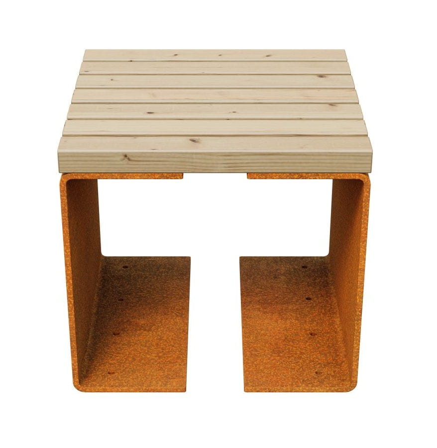 siedzisko ogrodowe corten, Natural Home Decor
