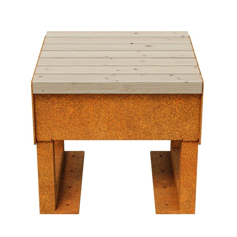 siedzisko ogrodowe corten, Natural Home Decor