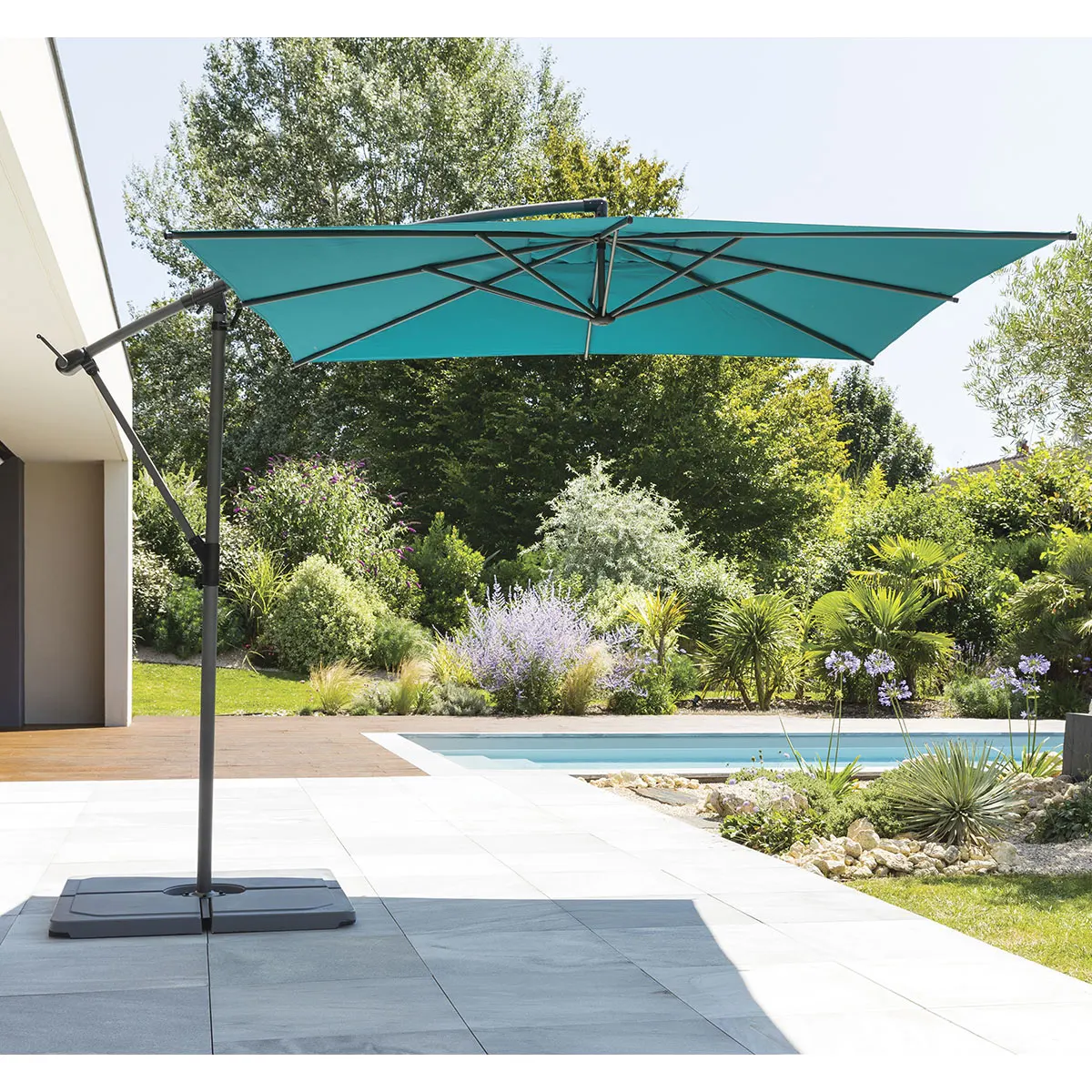 parasol ogrodowy boczny Hesperide, sklep natural home decor