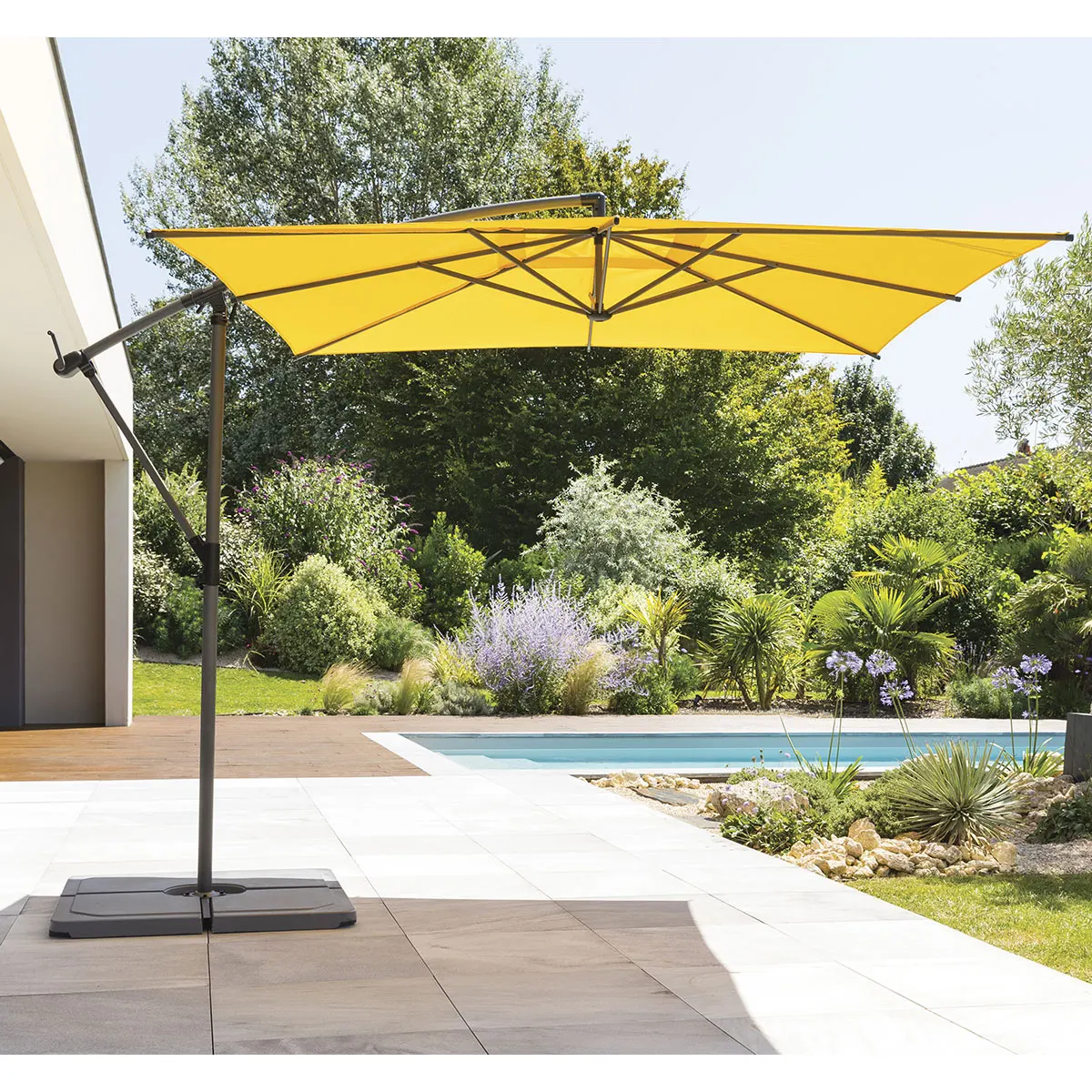 parasol ogrodowy boczny Hesperide, sklep natural home decor