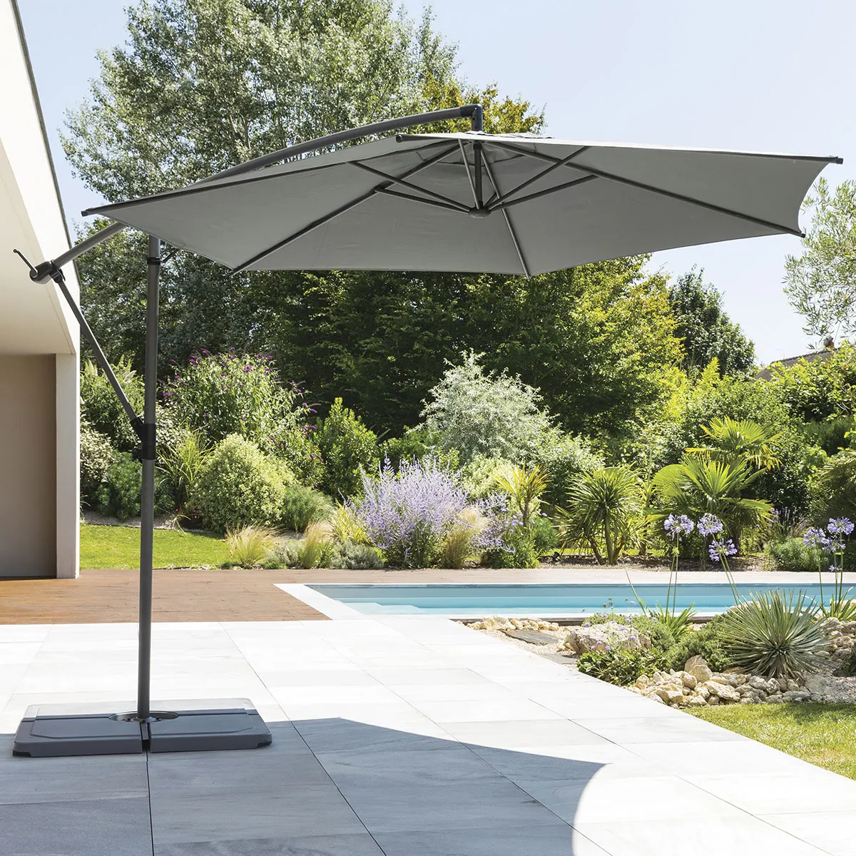 parasol ogrodowy boczny Hesperide, sklep natural home decor