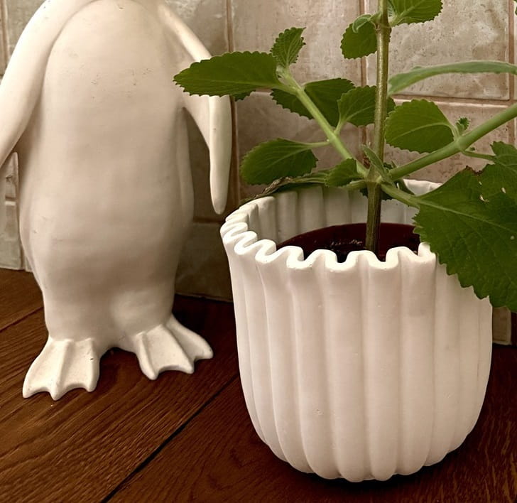 osłonka na doniczkę, natural home decor