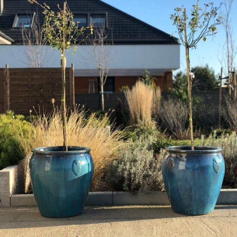 ceramiczna donica ogrodowa, natural home decor
