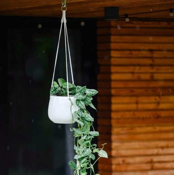 wisząca osłonka, natural home decor